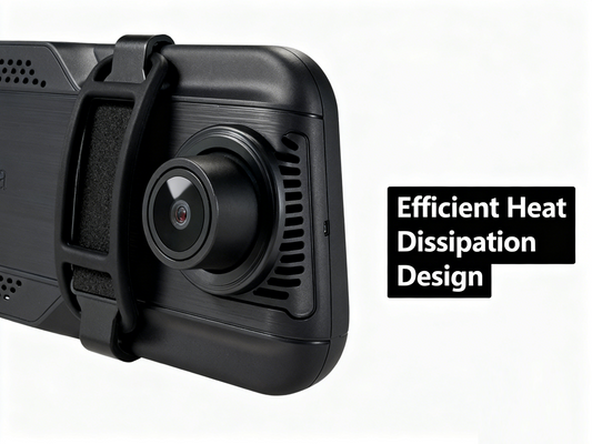 NyFra 2K Front & 1080P Rear Dash Cam, 7 Inch Large IPS Display Car Dashboard Camera Recorder, Dual Lens Full HD Recording, Clear Night Vision & Wide Angle, Easy Installation for All Vehicles