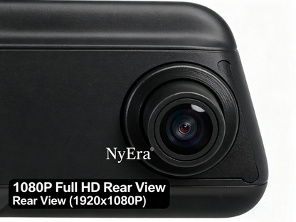 NyFra 2K Front & 1080P Rear Dash Cam, 7 Inch Large IPS Display Car Dashboard Camera Recorder, Dual Lens Full HD Recording, Clear Night Vision & Wide Angle, Easy Installation for All Vehicles