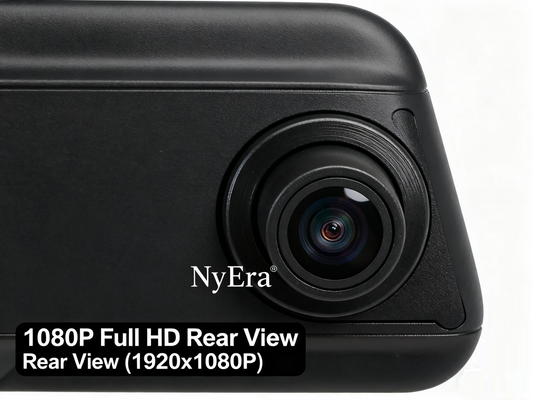 NyFra 2K Front & 1080P Rear Dash Cam, 7 Inch Large IPS Display Car Dashboard Camera Recorder, Dual Lens Full HD Recording, Clear Night Vision & Wide Angle, Easy Installation for All Vehicles