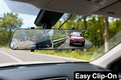 NyFra 2K Front & 1080P Rear Dash Cam, 7 Inch Large IPS Display Car Dashboard Camera Recorder, Dual Lens Full HD Recording, Clear Night Vision & Wide Angle, Easy Installation for All Vehicles